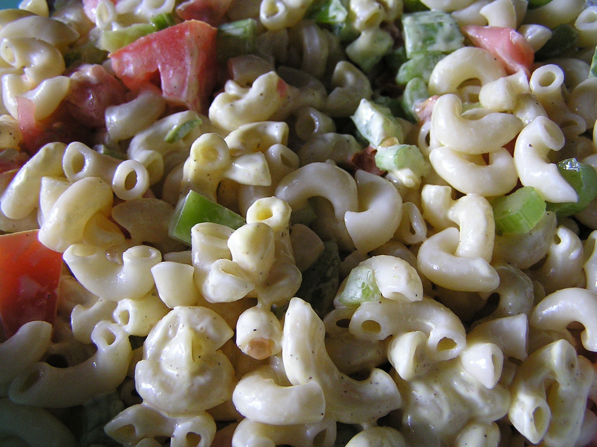 Macaroni Salad Closeup