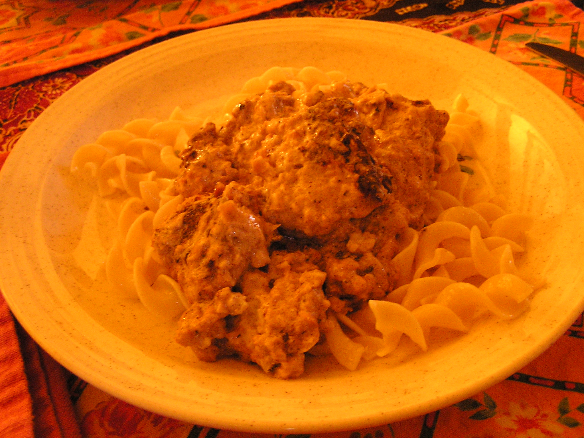 Swedish Meatballs and Noodles